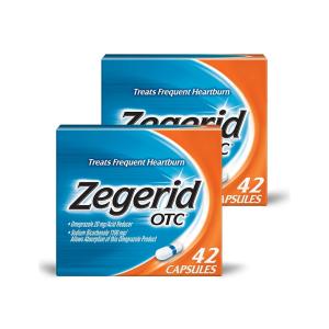 Zegerid Otc Omeprazole 20 Mg And Sodium Bicarbonate Acid Reducer For Frequent Heartburn Capsules