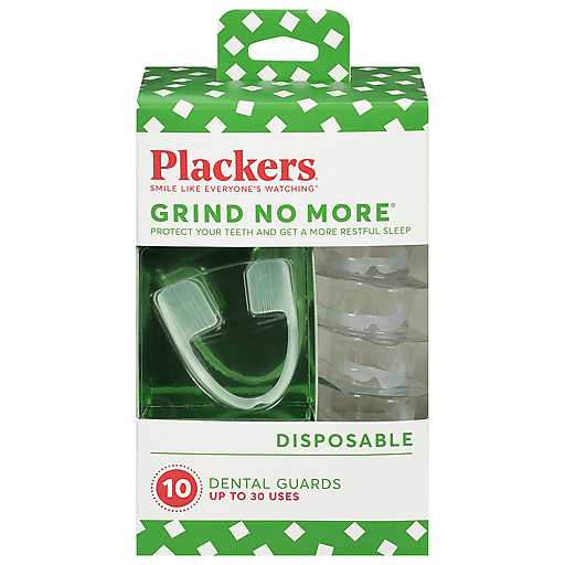 Plackers Grind No More Dental Night Protector - 10ct