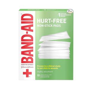 Band-Aid Brand Non Stick Pads, Large Triple Layer, Highly Absorbent