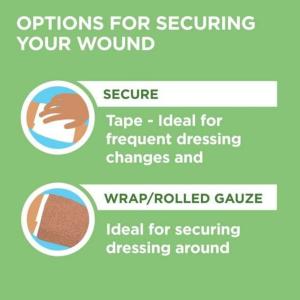 Band-Aid Brand Non Stick Pads, Large Triple Layer, Highly Absorbent