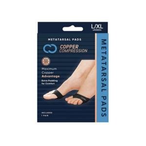 Copper Compression Metatarsal Pads - L/XL