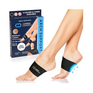 Copper Compression Arch Support - S