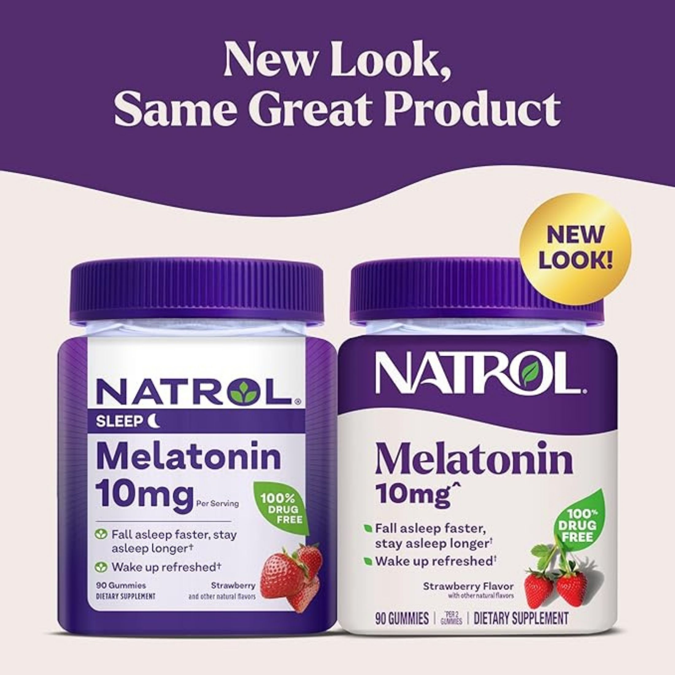 Natrol Melatonin, 10 Mg, Gummies, Strawberry