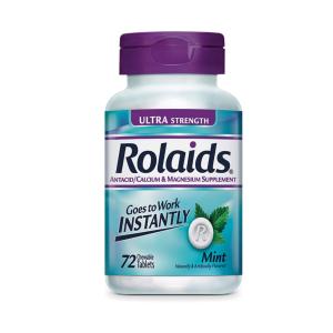 Rolaids Ultra Strength, 72 Chewable Tablets, Mint