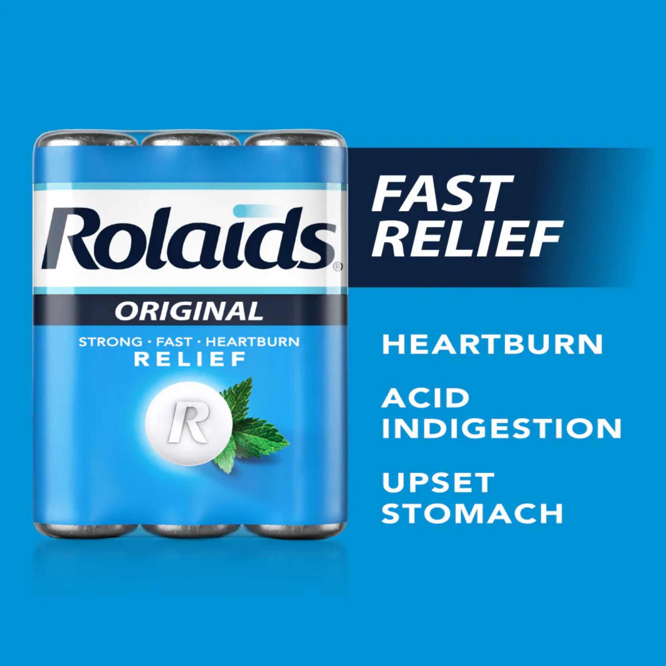 Rolaids Antacid Extra Strength Mint Chewable Tablets