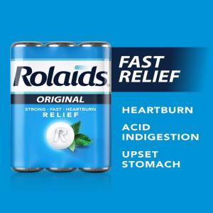 Rolaids Antacid Extra Strength Mint Chewable Tablets