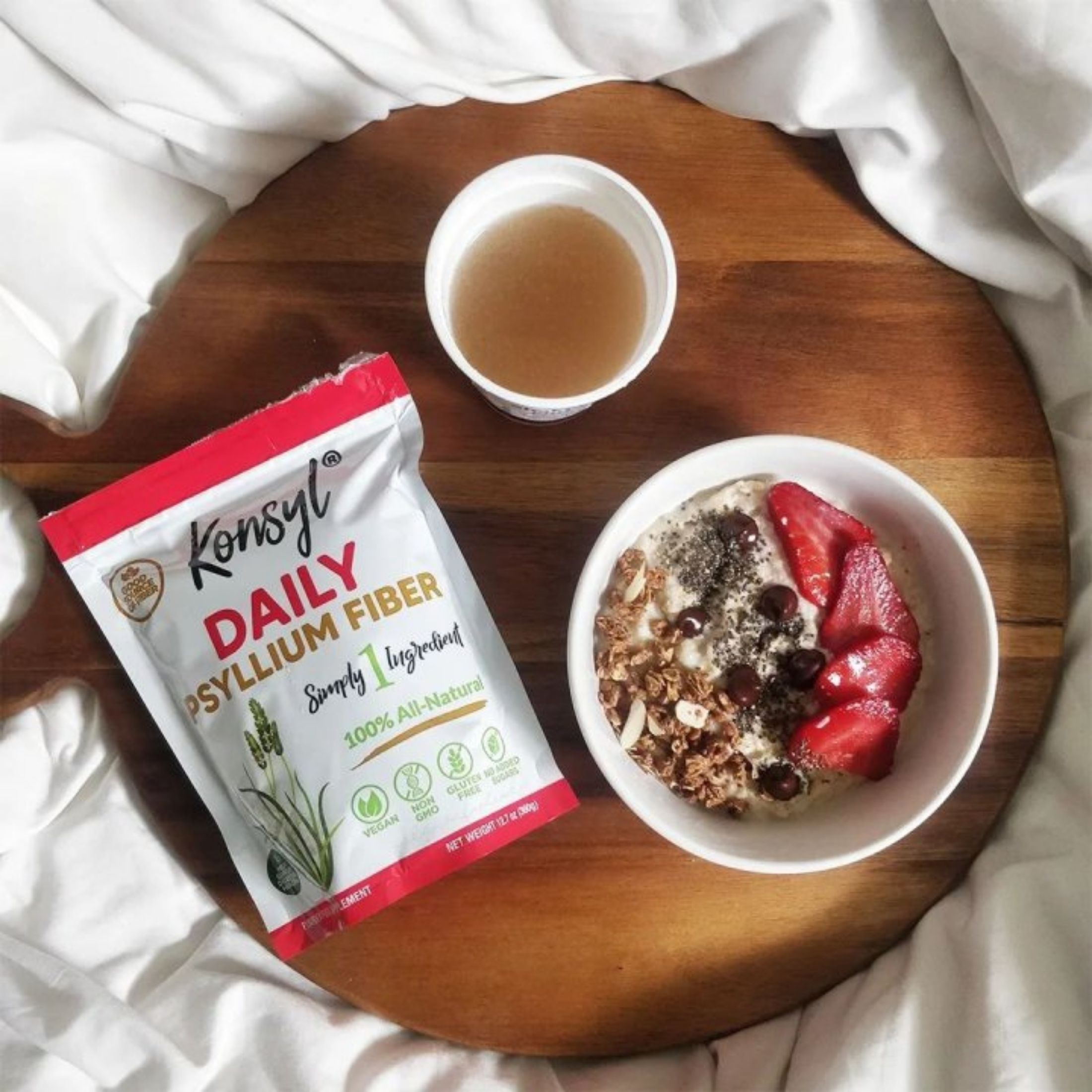 Konsyl Daily Psyllium Fiber Powder - 12.7oz