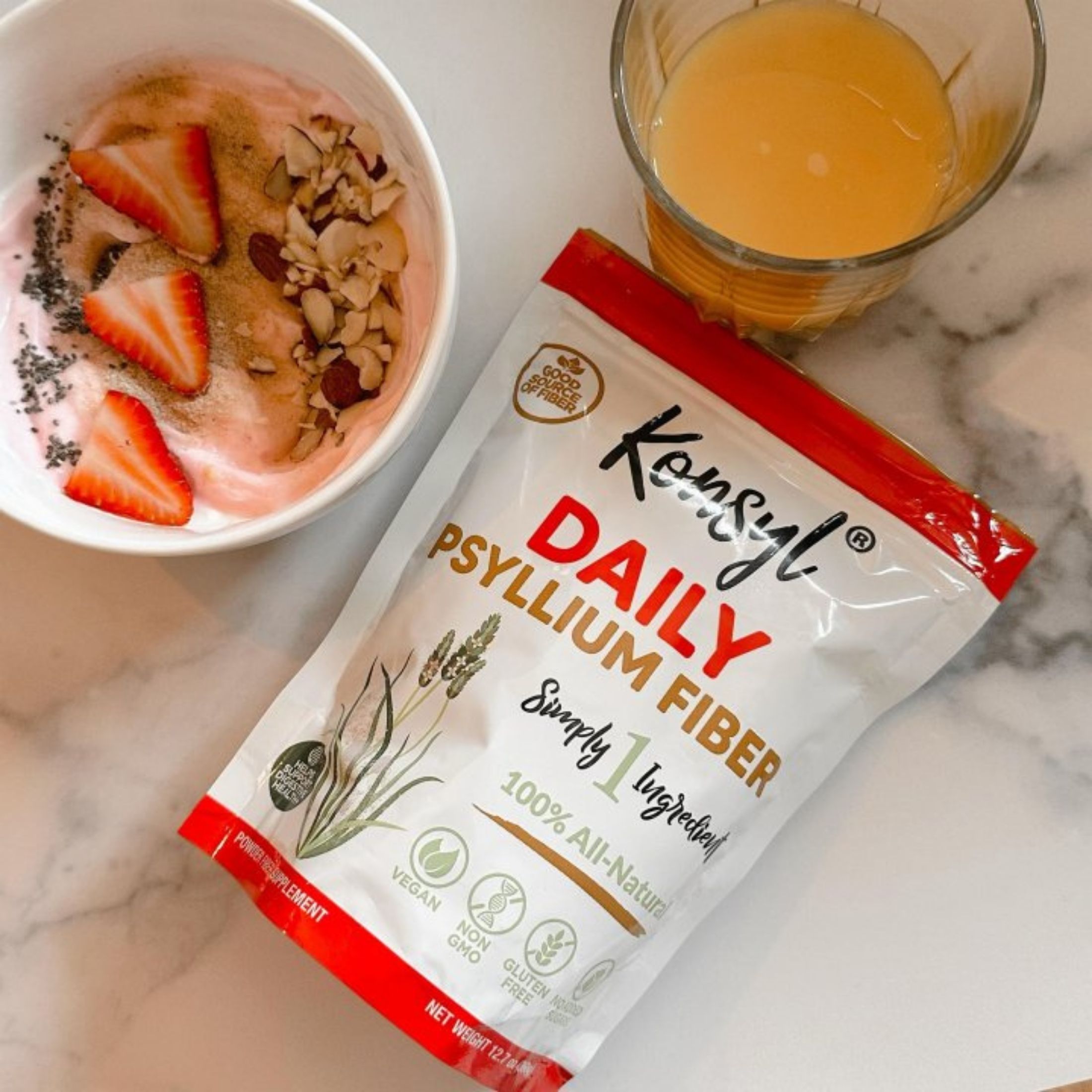 Konsyl Daily Psyllium Fiber Powder - 12.7oz