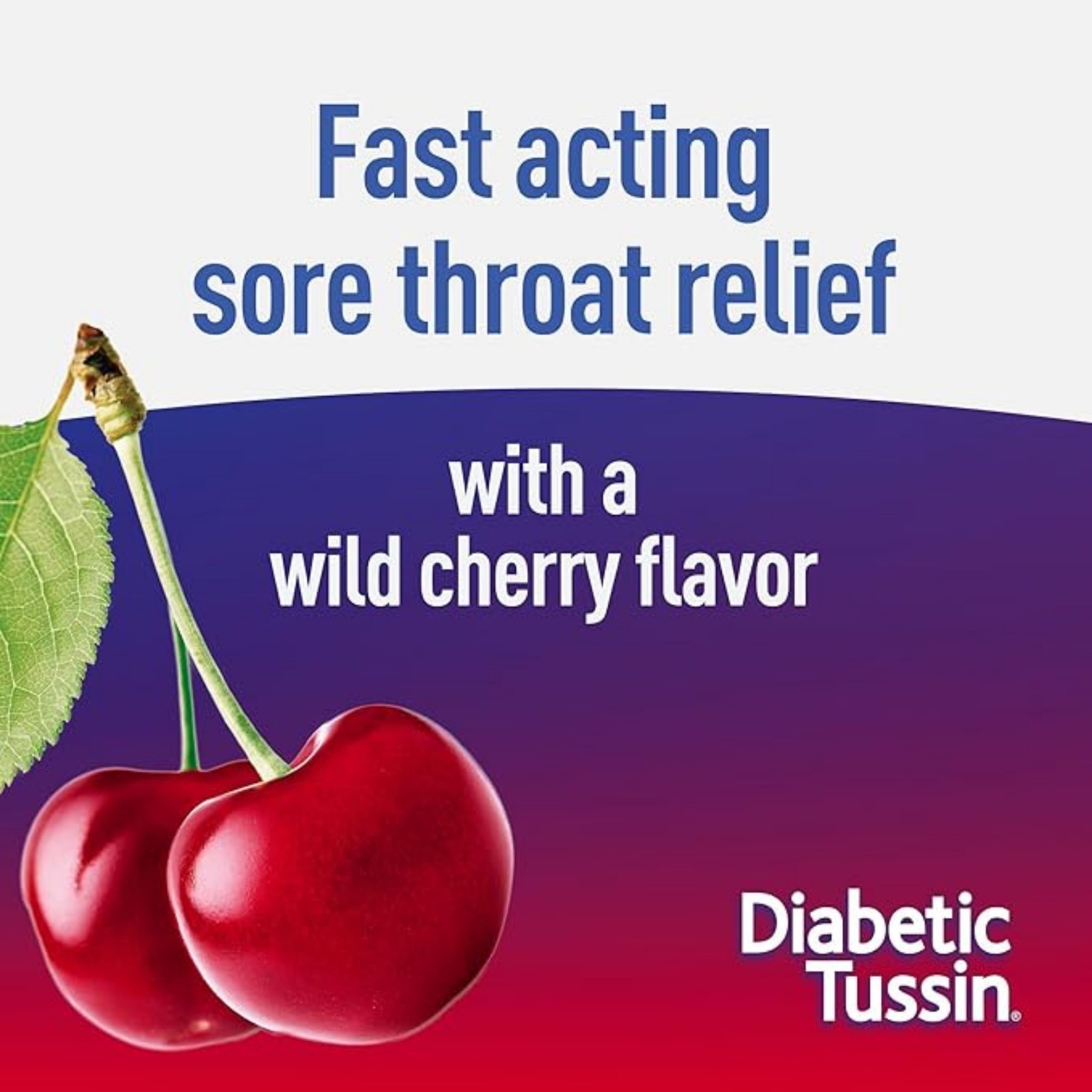 Diabetic Tussin Sore Throat, Sugar Free, Spray, Cherry 6 Fl Oz