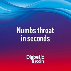 Diabetic Tussin Sore Throat, Sugar Free, Spray, Cherry 6 Fl Oz