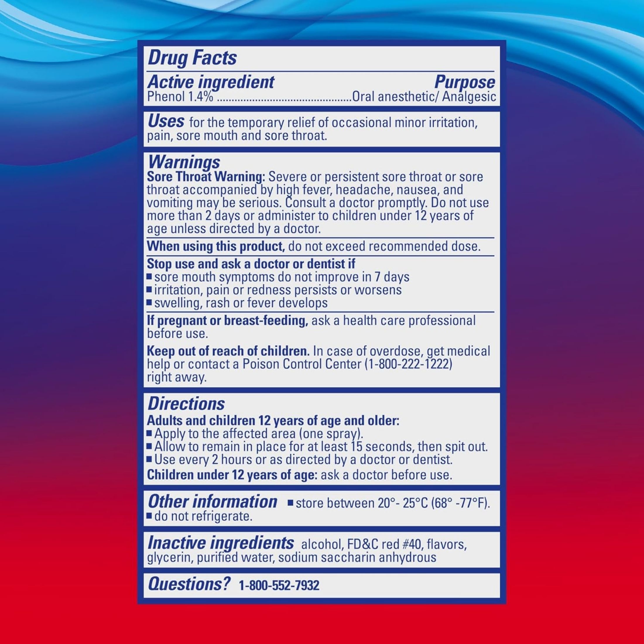 Diabetic Tussin Sore Throat, Sugar Free, Spray, Cherry 6 Fl Oz