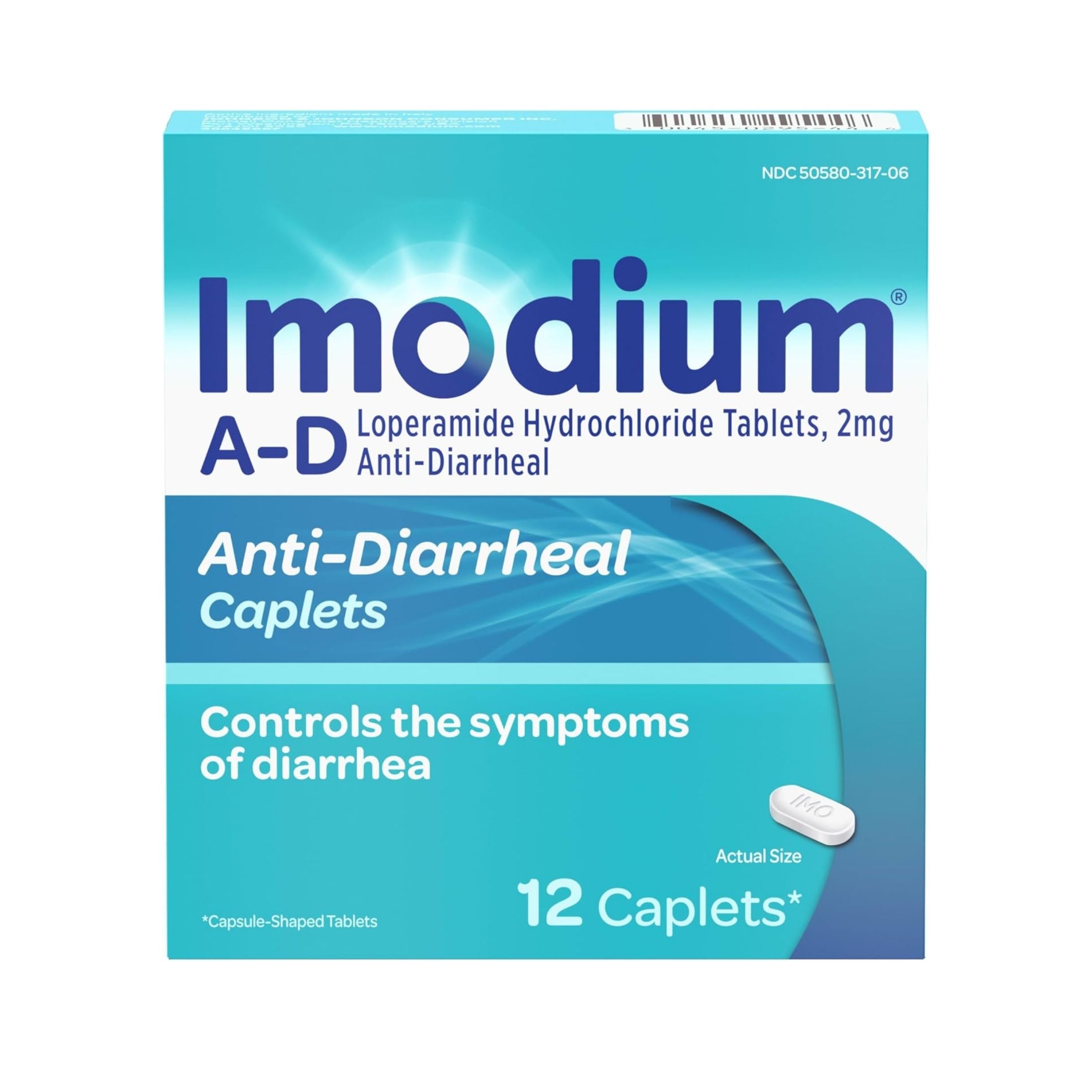 Imodium A-D Caplets - 12ct
