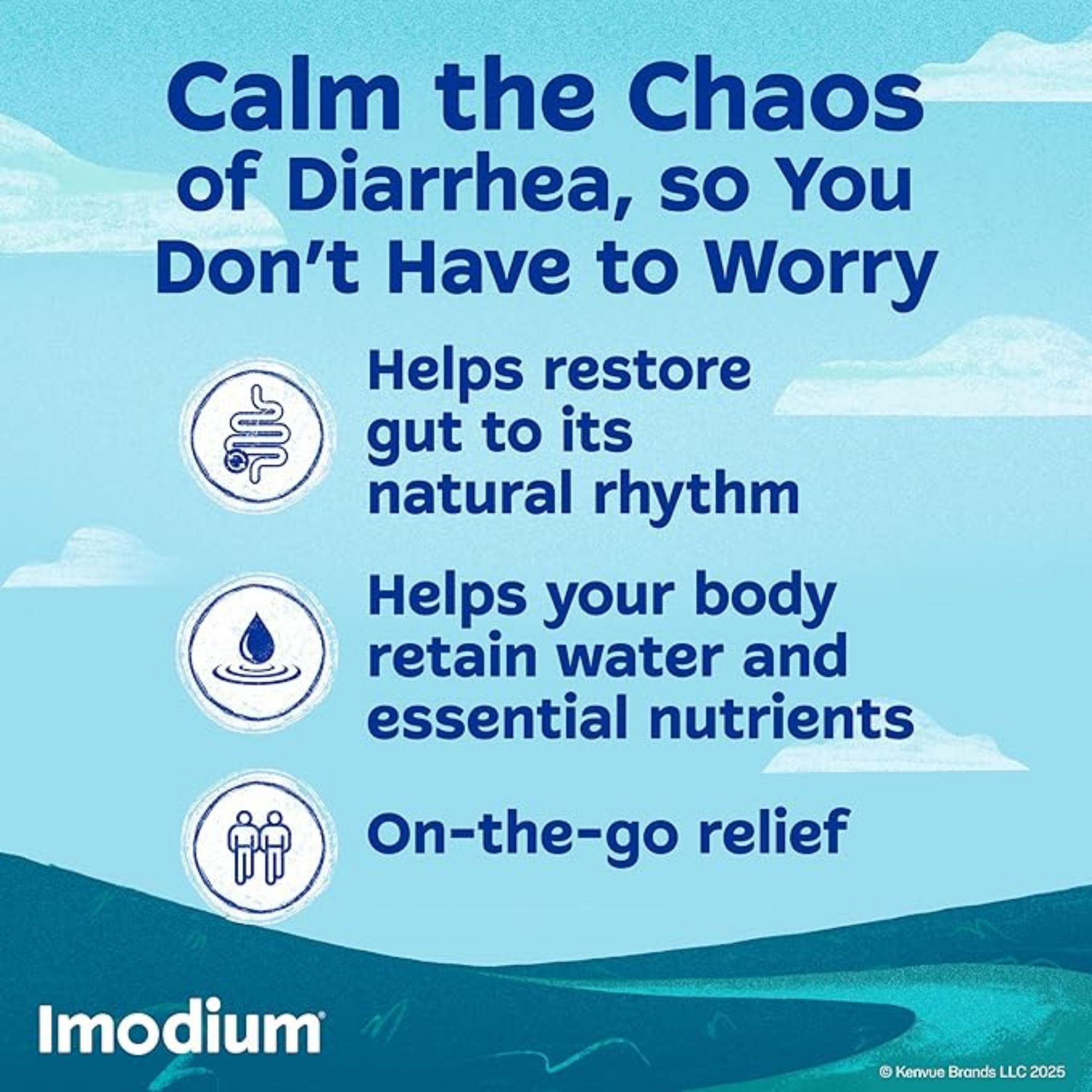 Imodium A-D Caplets - 12ct