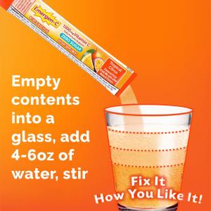 Emergen-C Vitamin Zero Sugar, 1000 Mg, Tropical Citrus