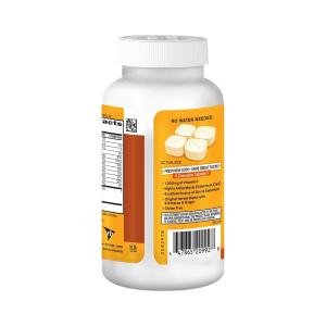 Airborne Immune Support Supplement Vitamin C Citrus Chewable Tablets