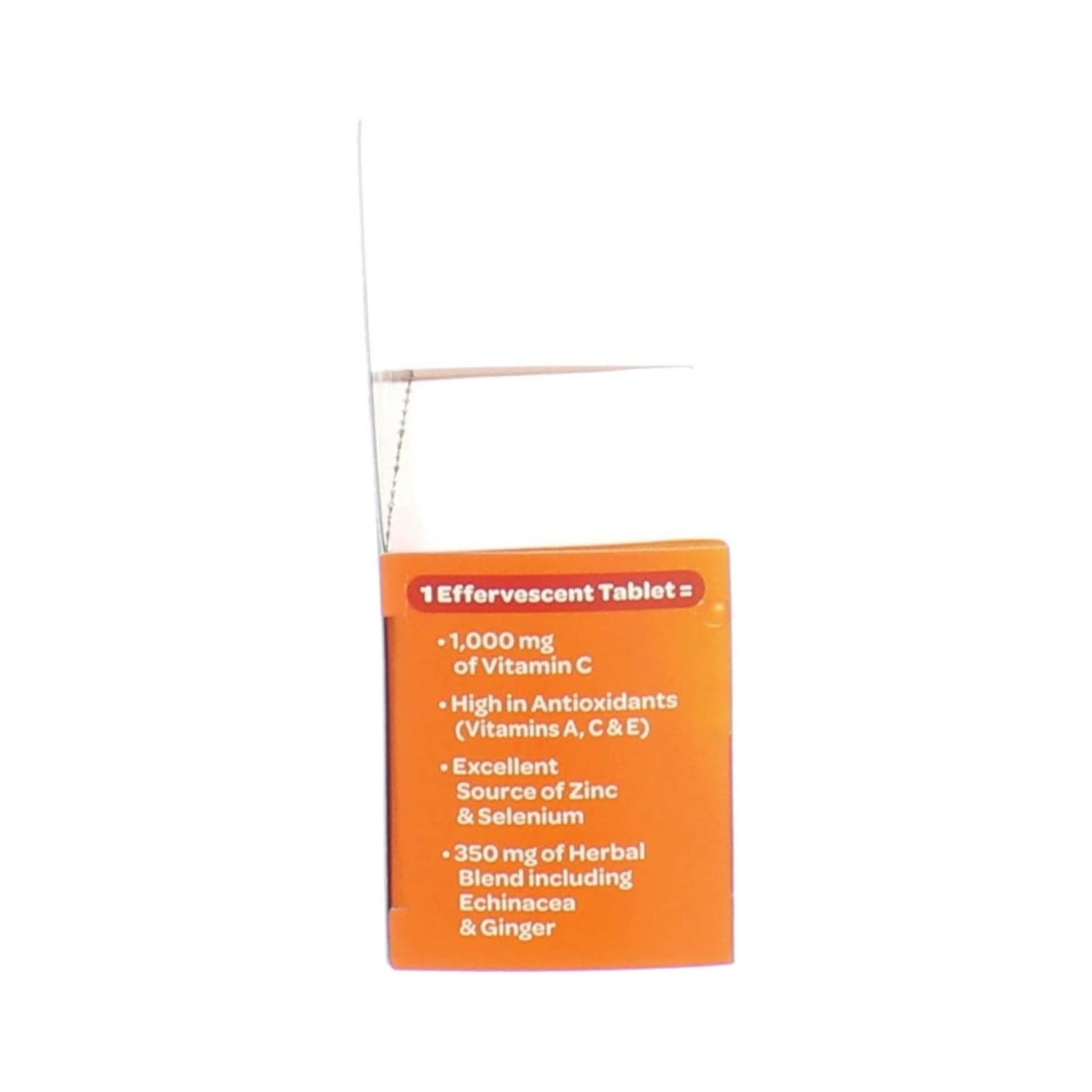Airborne Effervescent Tablets, Vitamin C - Immune Support Supplement Zesty Orange