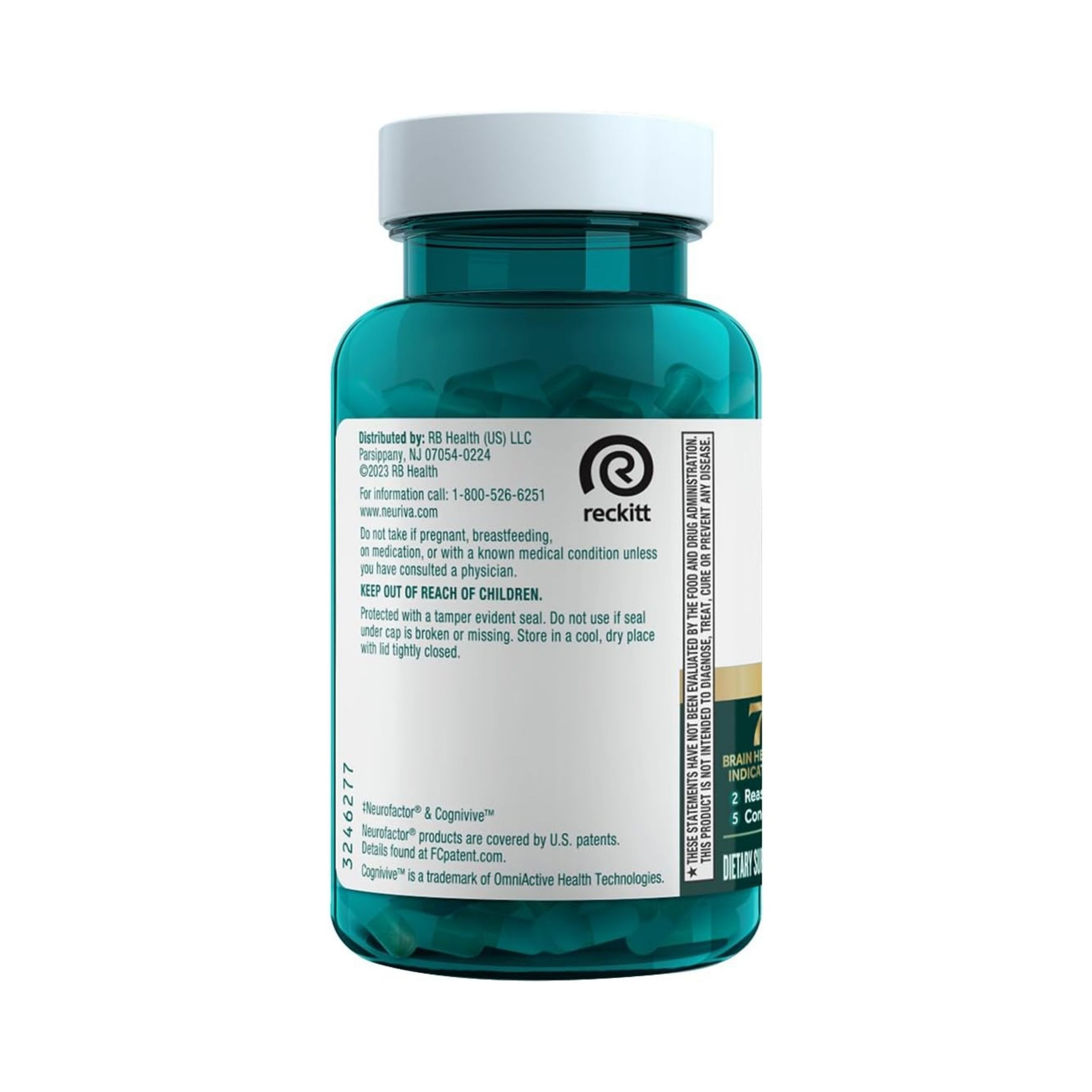 Neuriva Ultra Brain Health Supplement Vitamins B12 And B6 Capsules