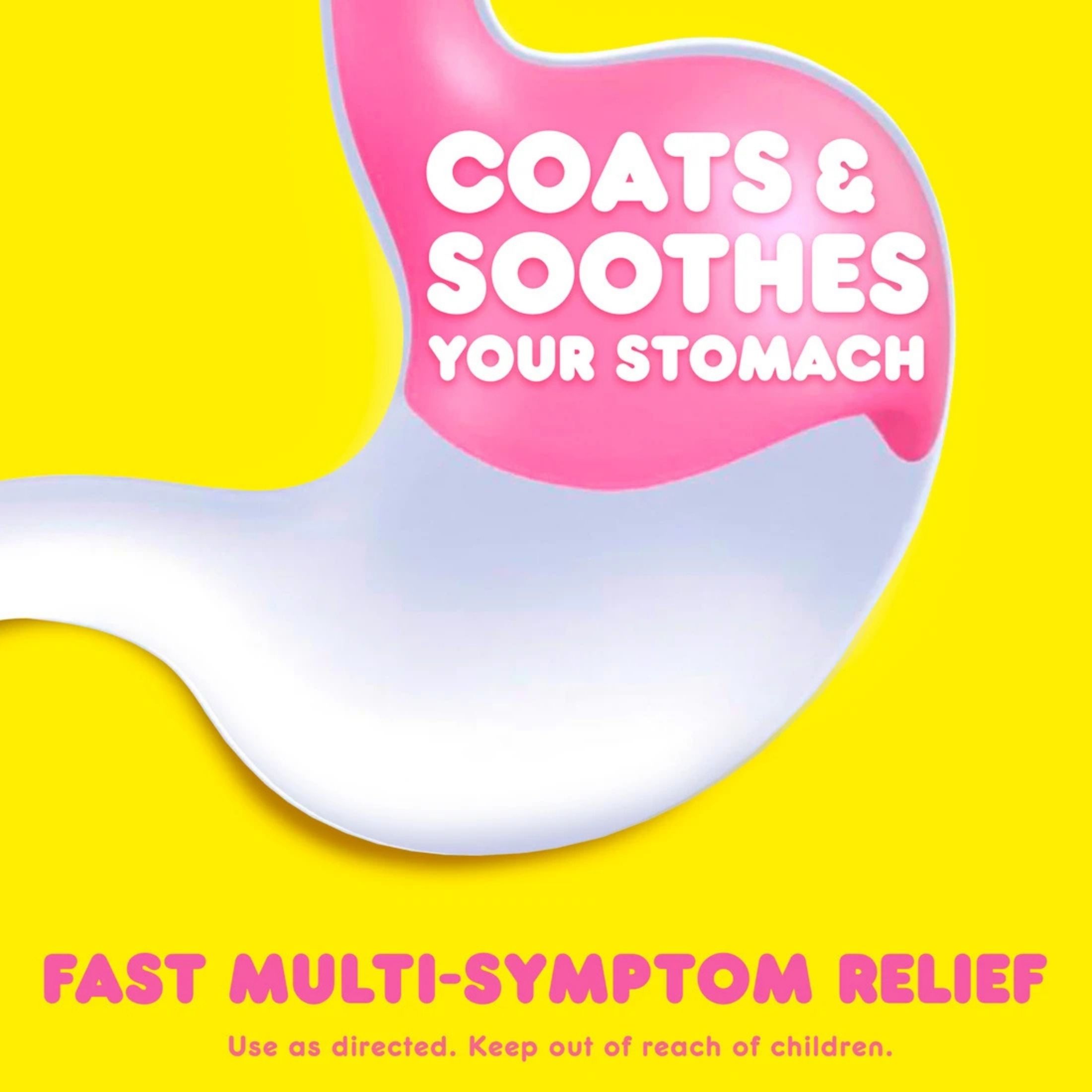 Pepto Bismol Stomach Reliever/Antidiarrheal, Chewable Tablets, Winter Frost