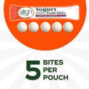 Align Probiotic, Yogurt Coated Probiotic Fruit Bites, 21 Pouches