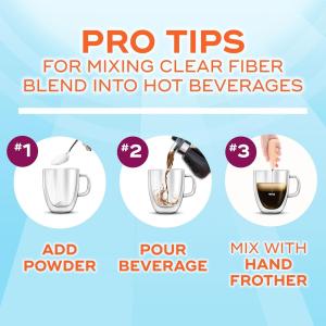 Metamucil Clear Fiber Blend, Unflavored 11.6 Oz