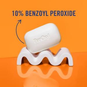 PanOxyl Acne Treatment Bar Max Strength 10% Benzoyl Peroxide 4 Oz