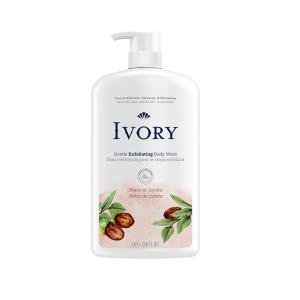 Ivory Body Wash, Notes Of Jojoba, Gentle Exfoliating 35 Fl Oz