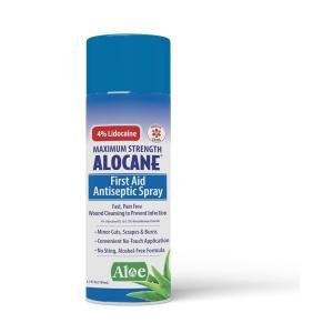 Alocane Maximum Strength First Aid Antiseptic Spray 3.5 Fl Oz