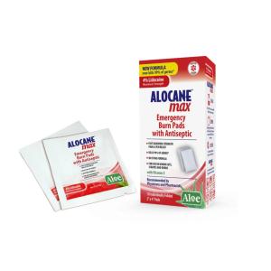 Alocane Emergency Burn Pads With Antiseptic