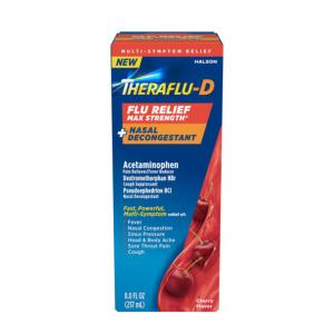 TheraFlu Relief Max Strength Day Time Syrup Cherry