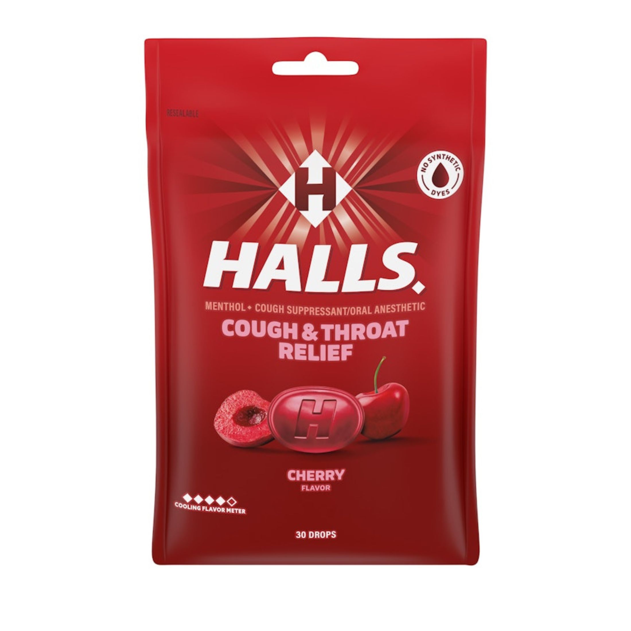 Halls Cough Suppressant/Oral Anesthetic, Menthol, Mentho-Lyptus