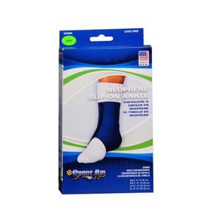 Sportaid Ankle Brace Neoprene Blue Large 1 Each By Scott Specialties
