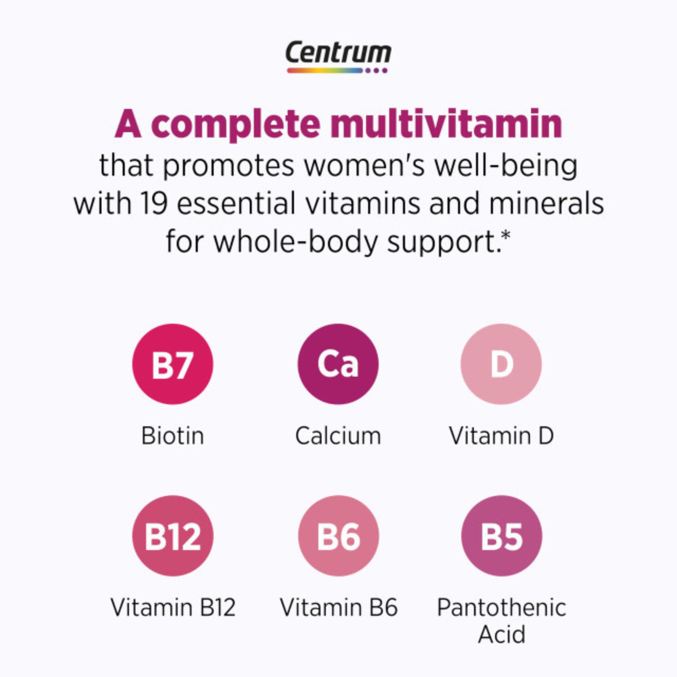 Centrum Multivitamin + Hot Flash Relief Tablets