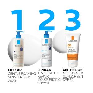 La Roche-Posay Lipikar AP+ Gentle Foaming Moisturizing Wash