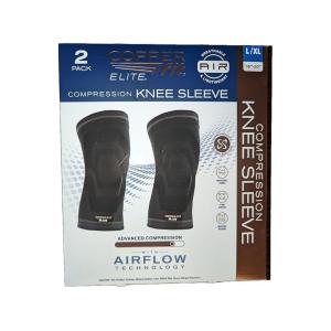 Copper Compression Knee Sleeve, L/Xl, Unisex