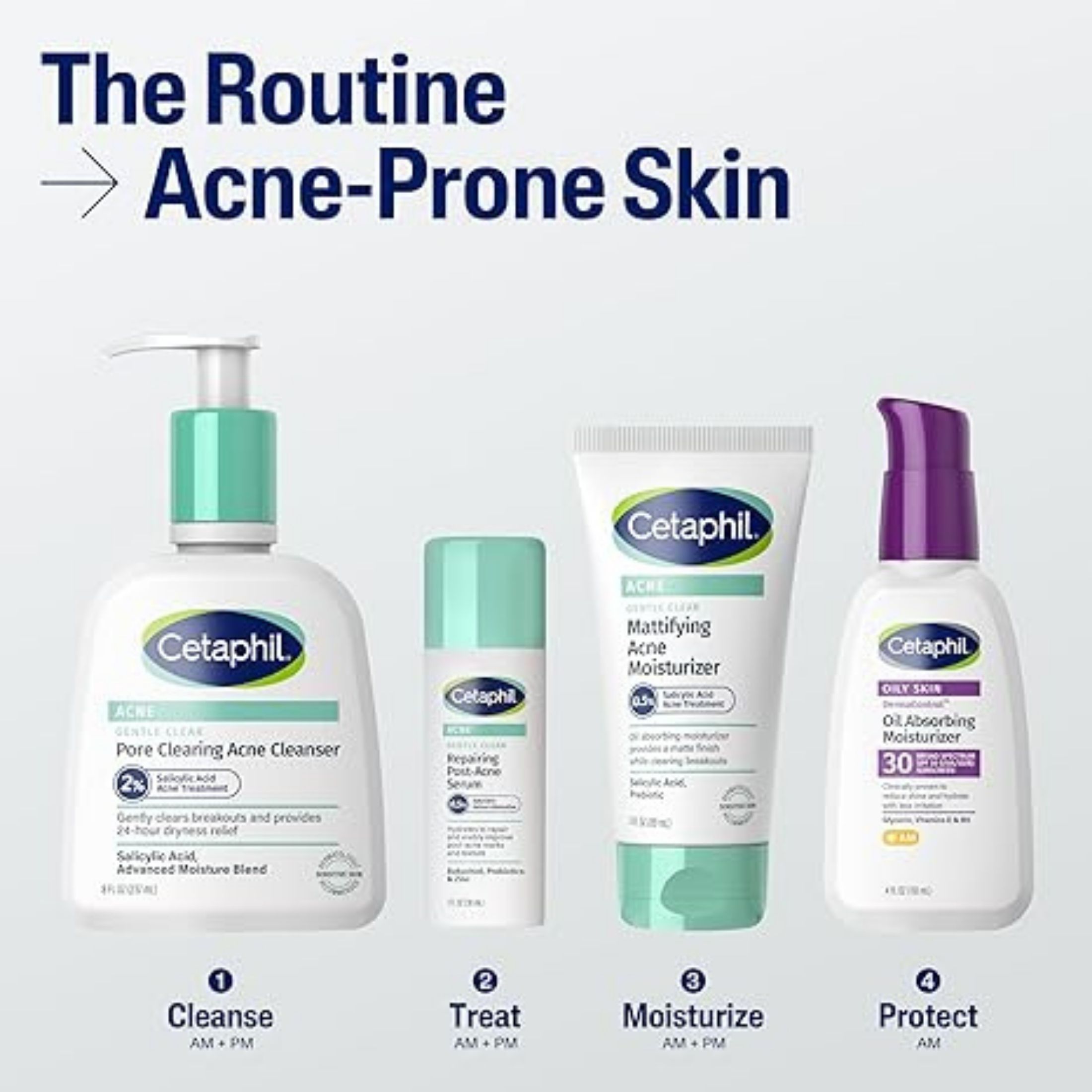 Cetaphil Gentle Clear Pore Clearing Acne Cleanser