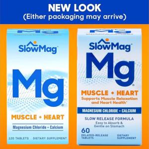 SlowMag Muscle + Heart, Delayed Release Tablets