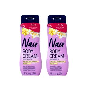 Nair Hair Remover, Body Cream, Nourishing Oat Milk & Vanilla