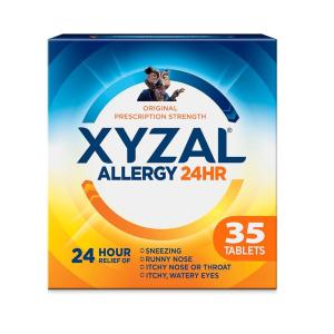 Xyzal Allergy Relief, 24 Hr, Original Prescription Strength, 5 Mg, Tablets