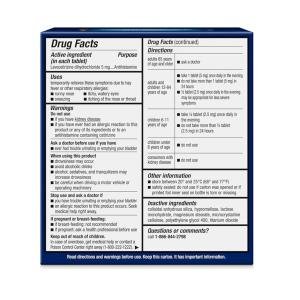 Xyzal Allergy Relief, 24 Hr, Original Prescription Strength, 5 Mg, Tablets