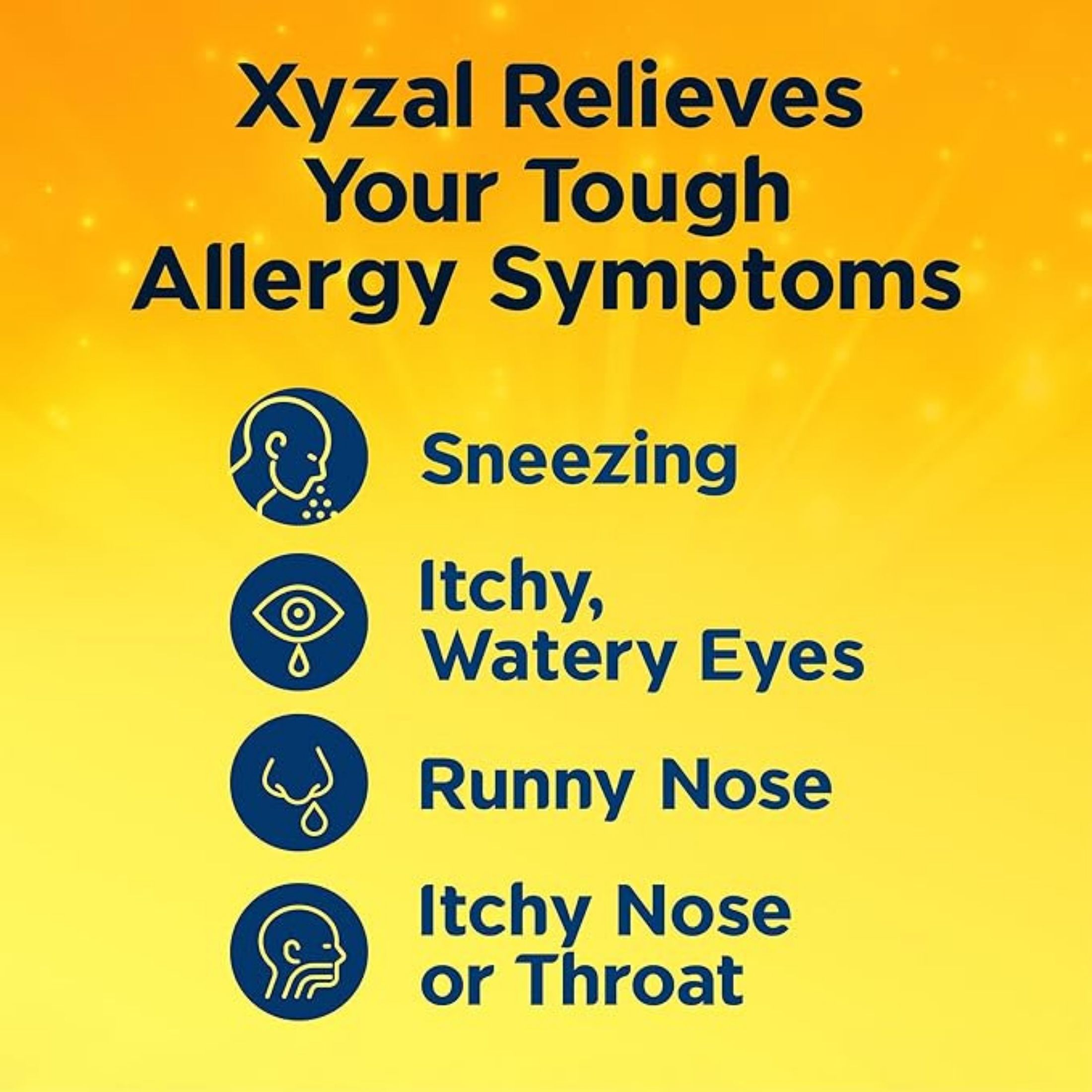 Xyzal Allergy Relief, 24 Hr, Original Prescription Strength, 5 Mg, Tablets