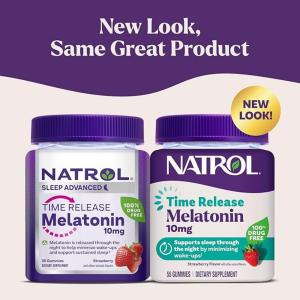 Natrol Melatonin, 10 Mg, Gummies, Strawberry