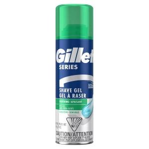 Gillette Series Sensitive Skin With Soothing Aloe Shave Gel