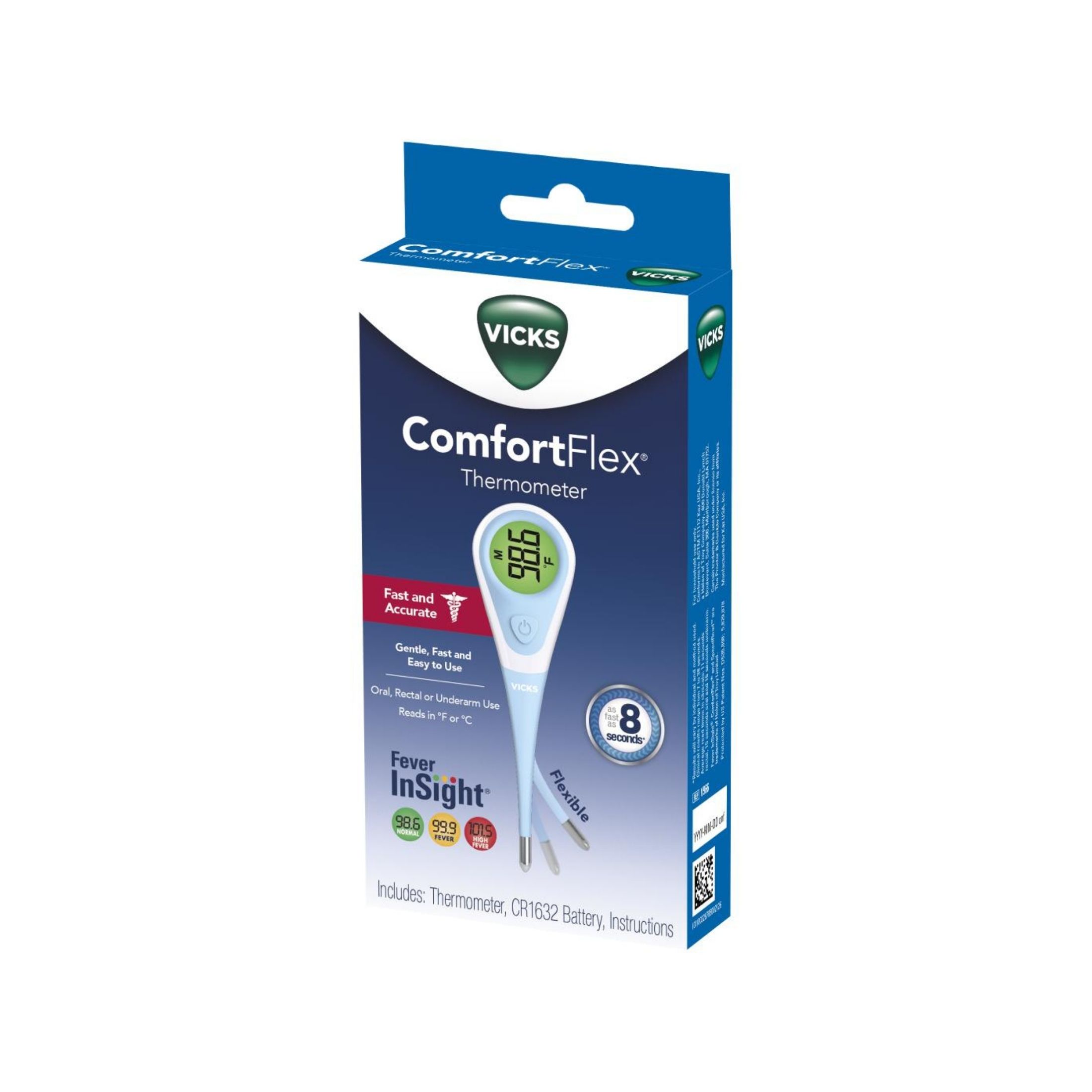 Vicks Thermometer Digital ComfortFlex V966