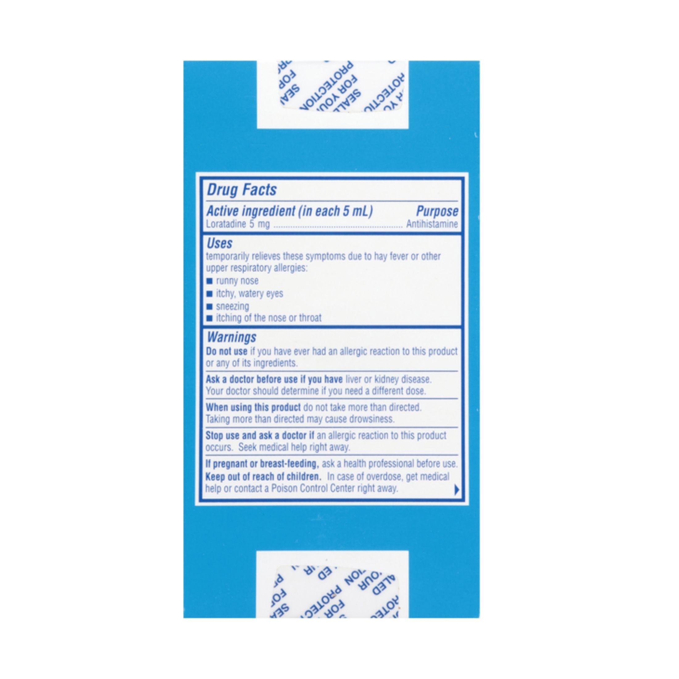 Claritin Indoor And Outdoor Allergies, Cooling Honey Flavored, Liquid, Non Drowsy 2.7 Fl Oz