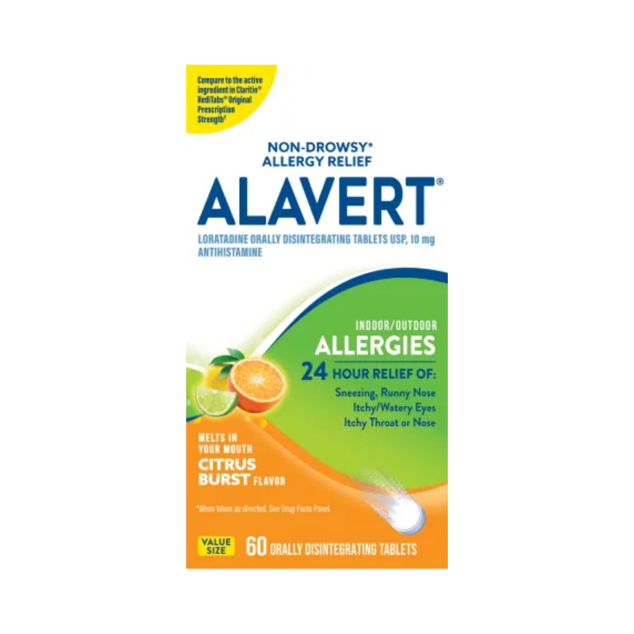 Alavert Citrus Burst Orally Disintegrating Tablets