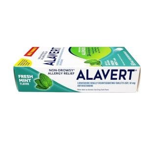 Alavert Allergies, Fresh Mint Flavor, Indoor/Outdoor, Tablets