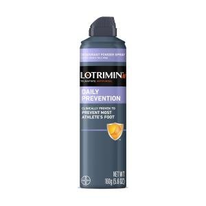 Lotrimin Daily Prevention Deodorant Powder Spray, 6.32 Fluid Ounce, 36 Per Case