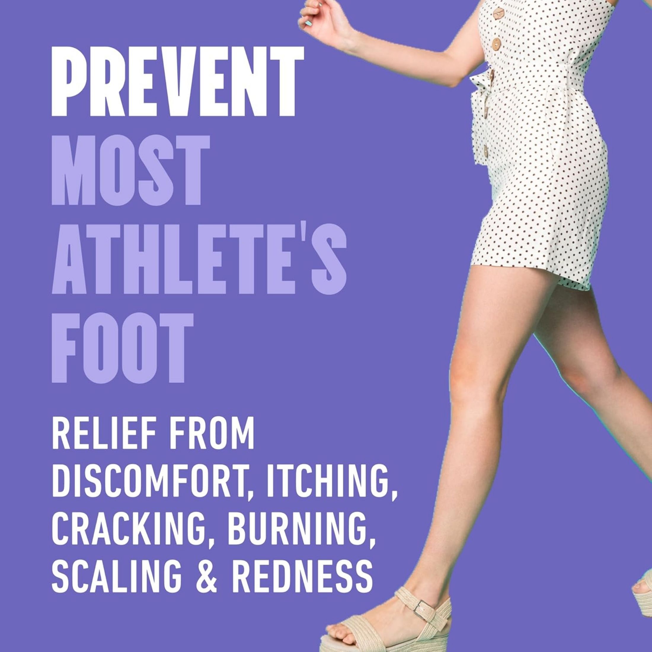 Lotrimin Daily Prevention Deodorant Powder Spray, 6.32 Fluid Ounce, 36 Per Case