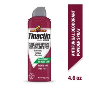 Tinactin Deodorant Powder Spray, Talc Free, Antifungal