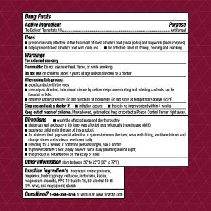 Tinactin Deodorant Powder Spray, Talc Free, Antifungal